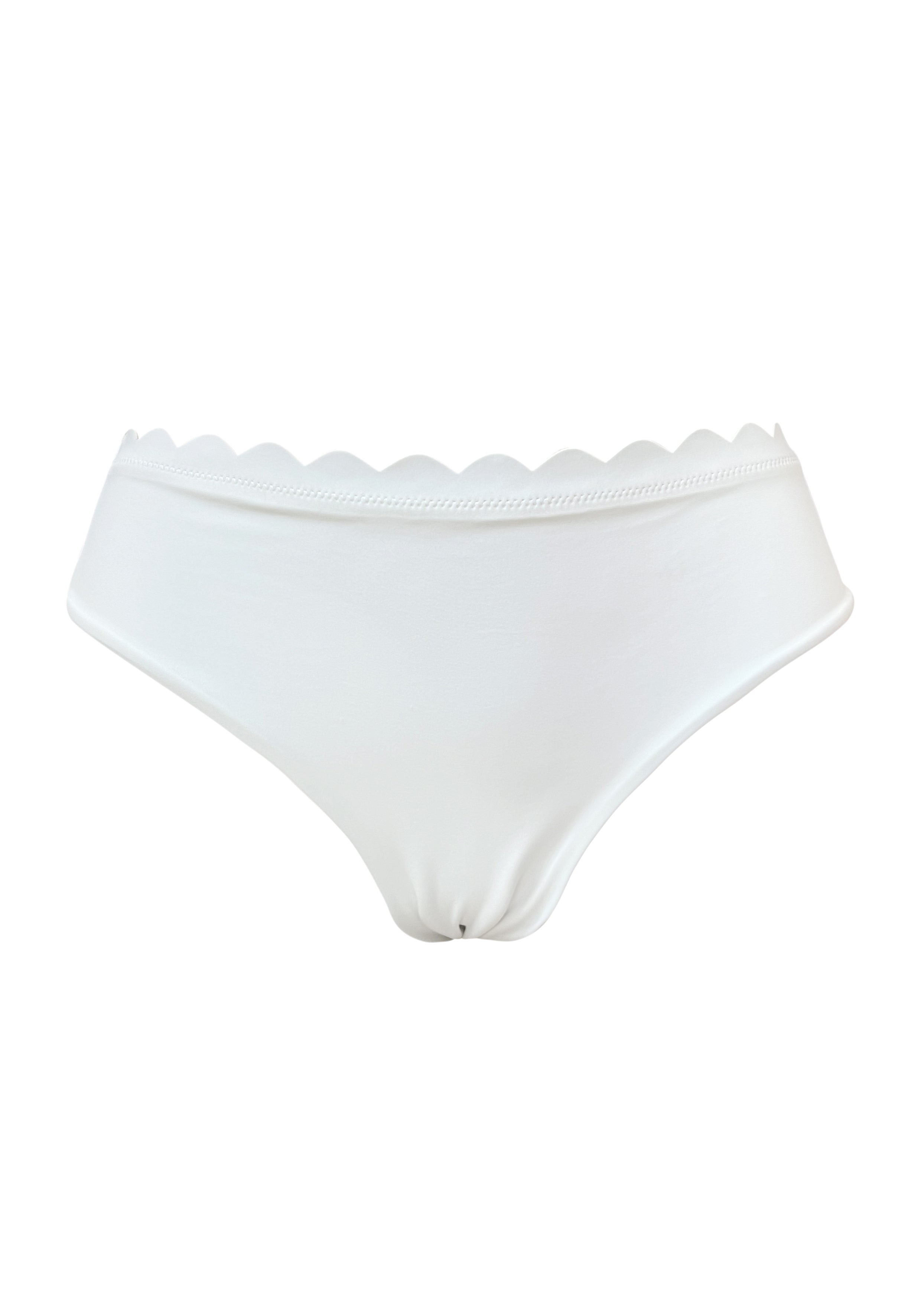 Venus White Mid Rise Bottom