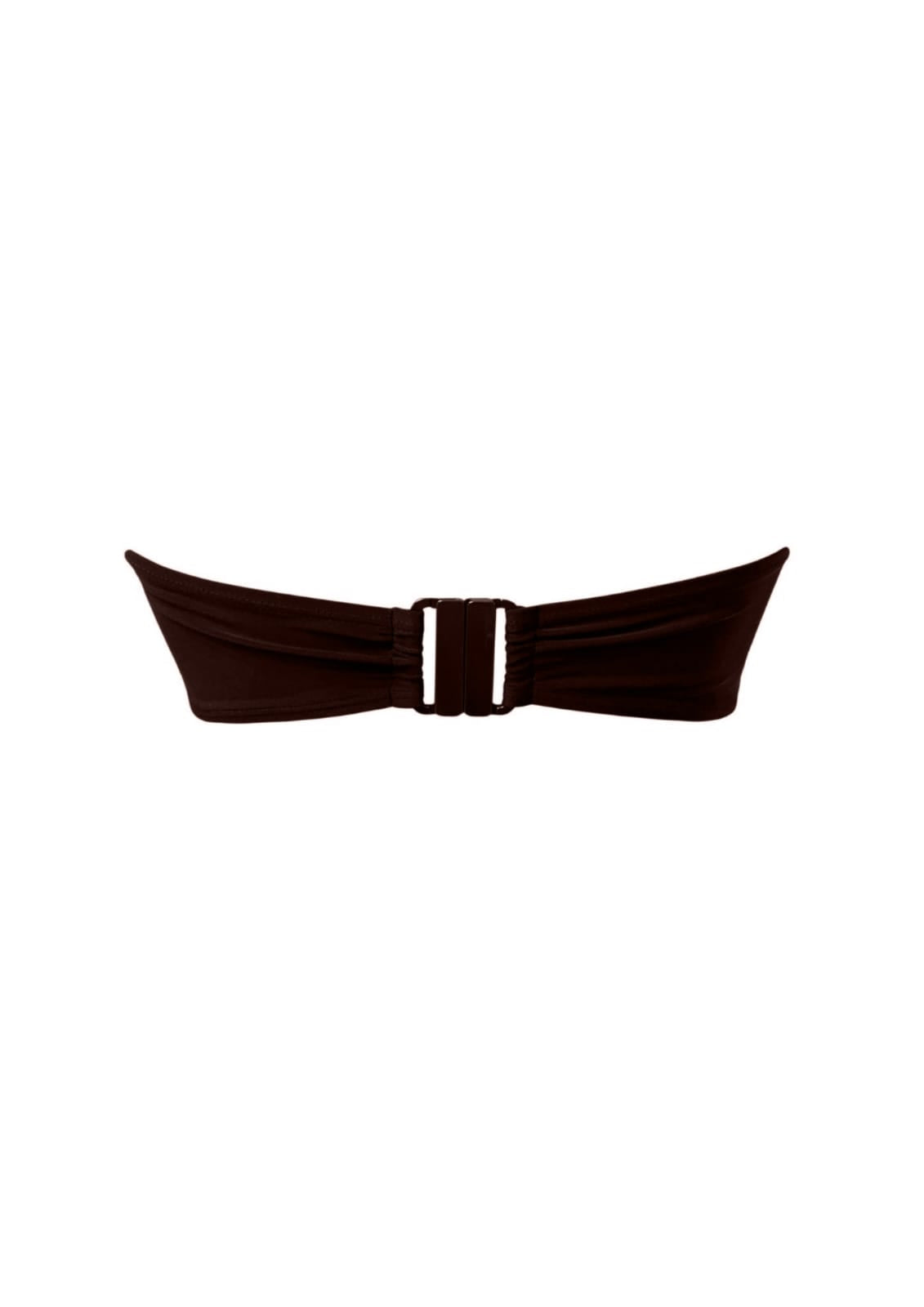 Maxime Brown Bandeau Top