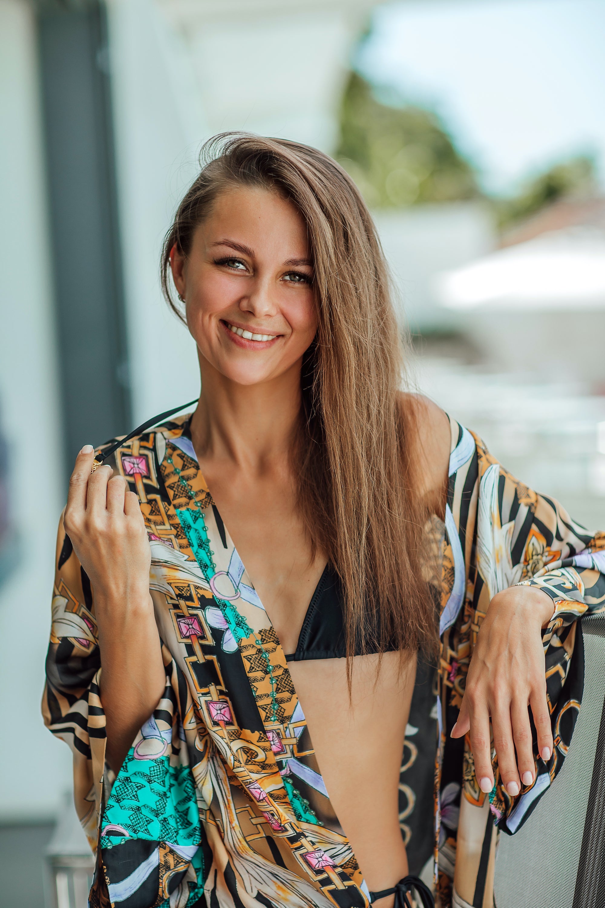 The Gaia Open Kimono - Resort collection