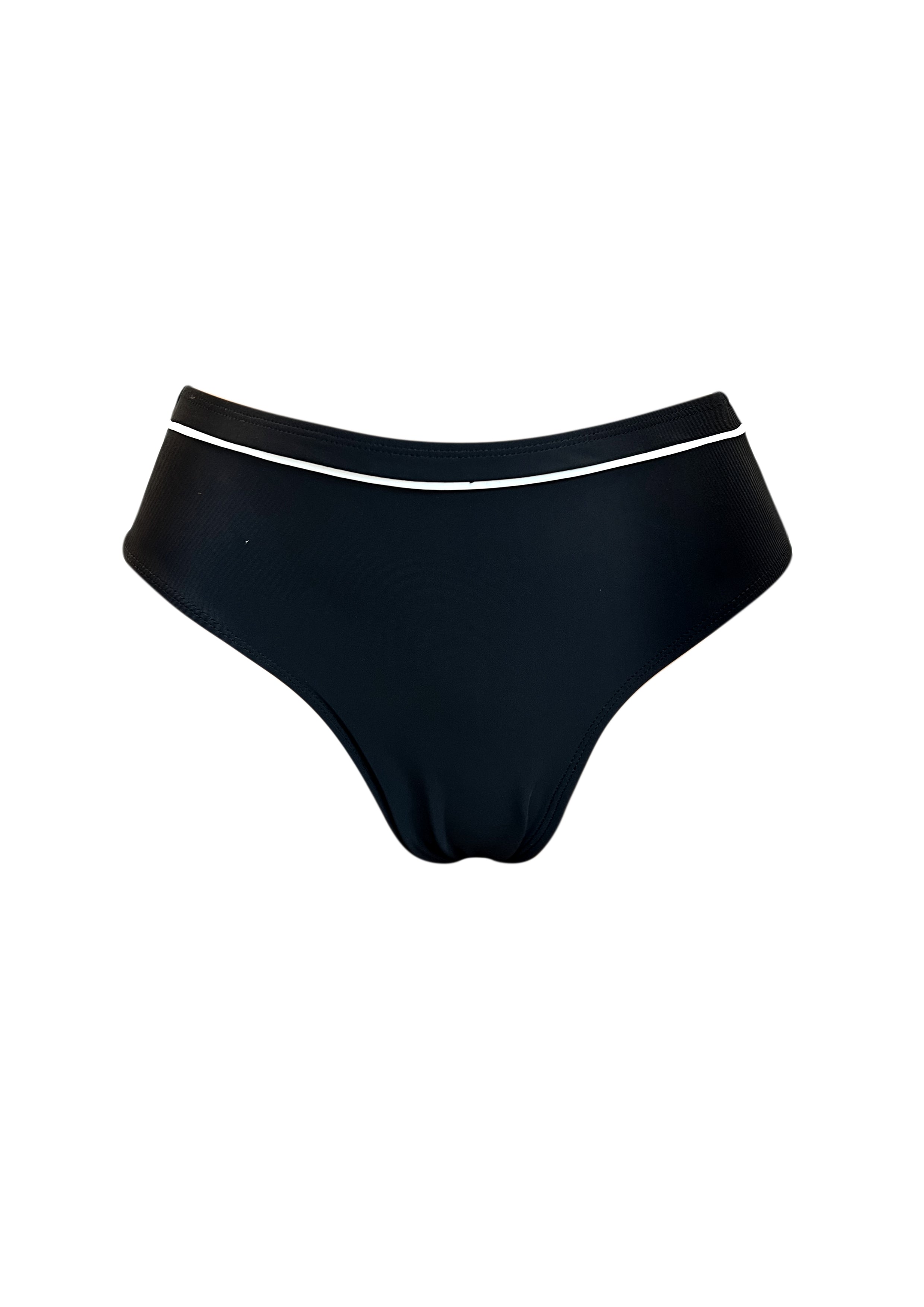 Maxime Black Mid Rise Bottom