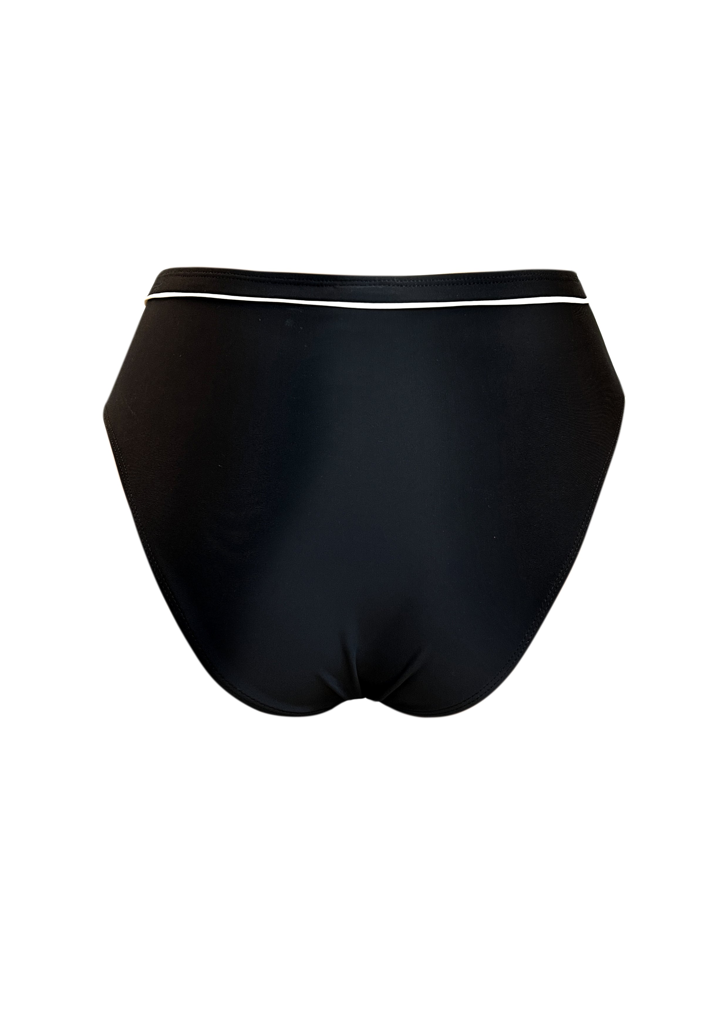 Maxime Black Mid Rise Bottom