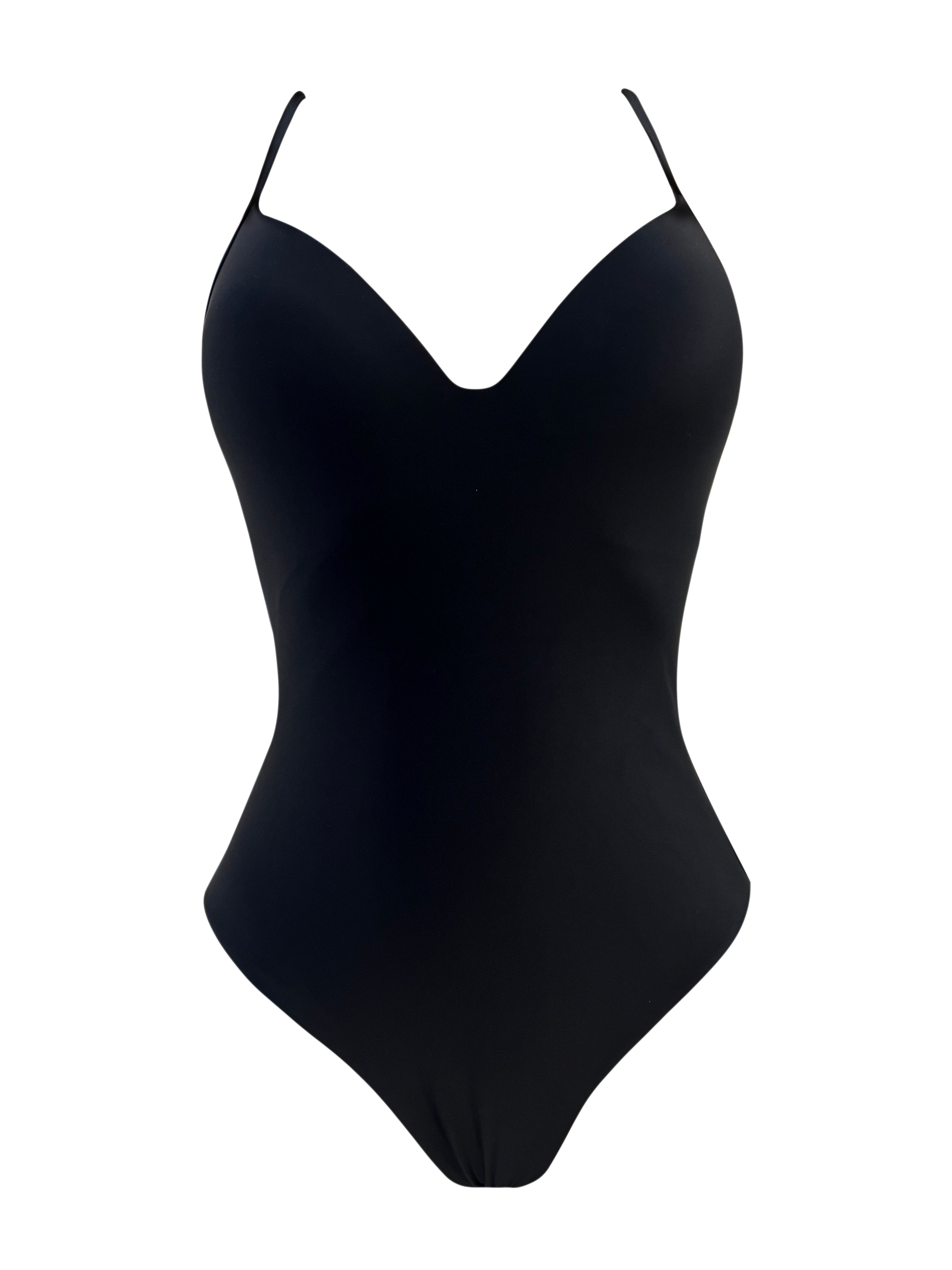 Black Push Up Onepiece