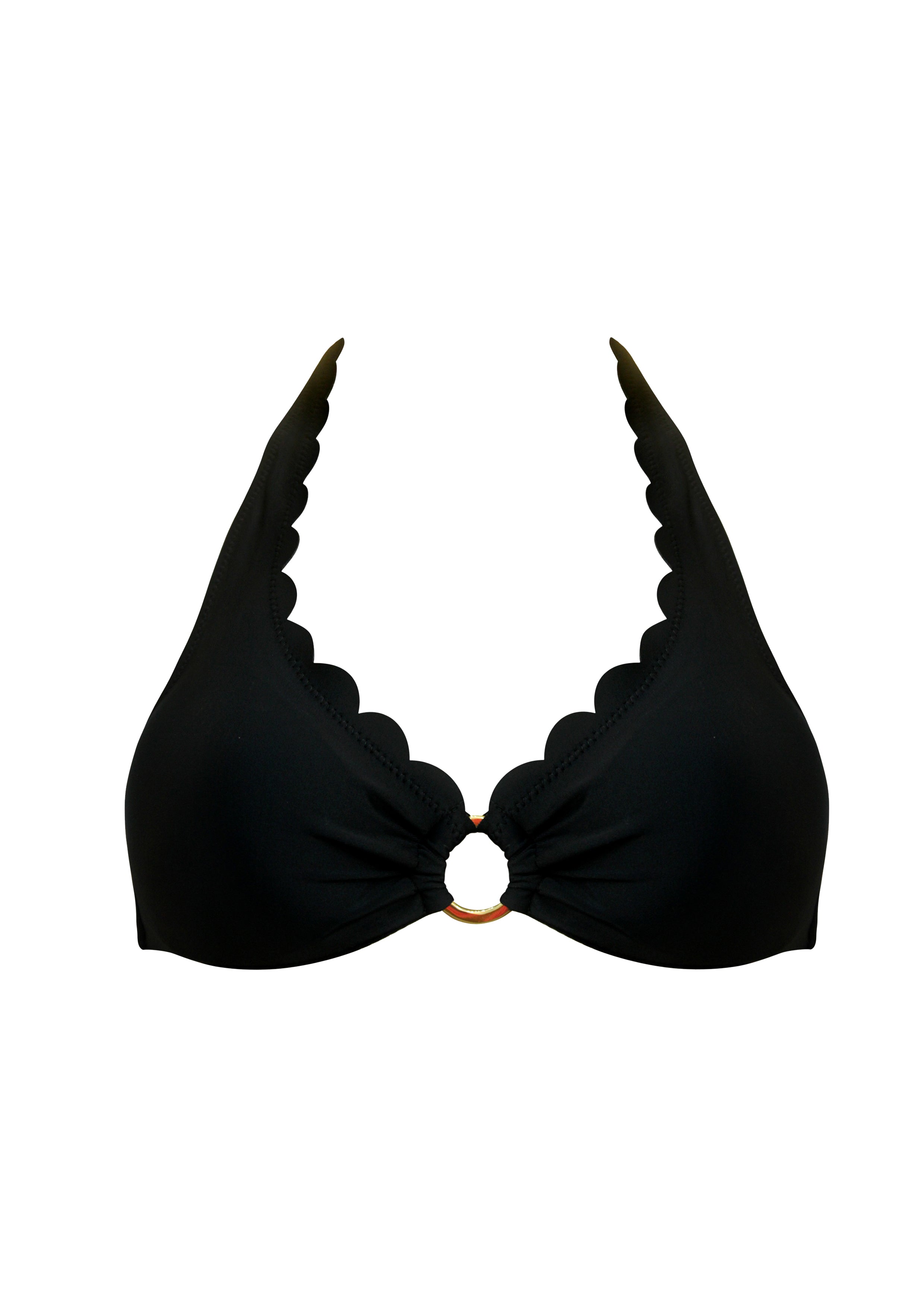 Venus Black Underware Halter Top