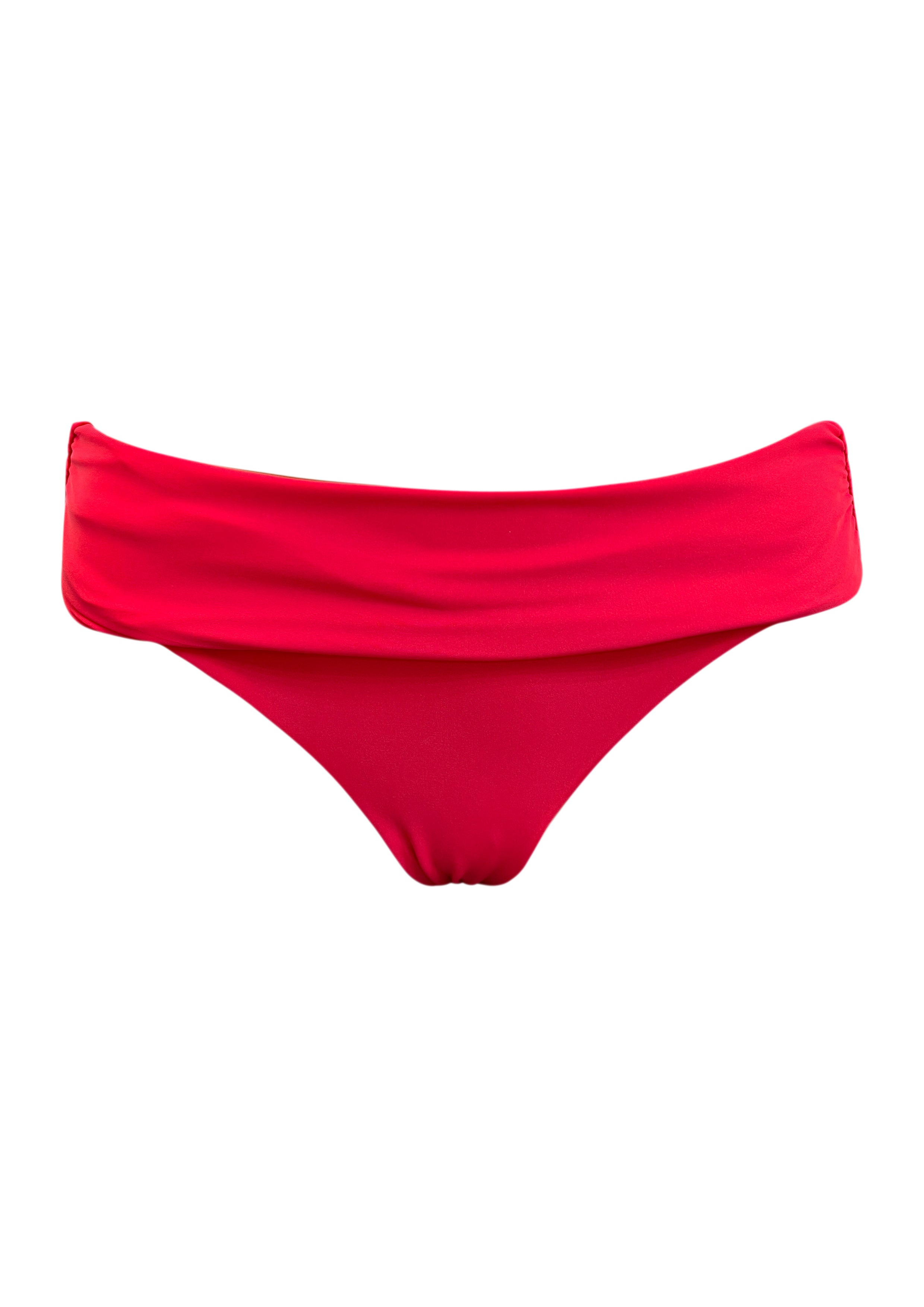 Red Fold Over Bottom
