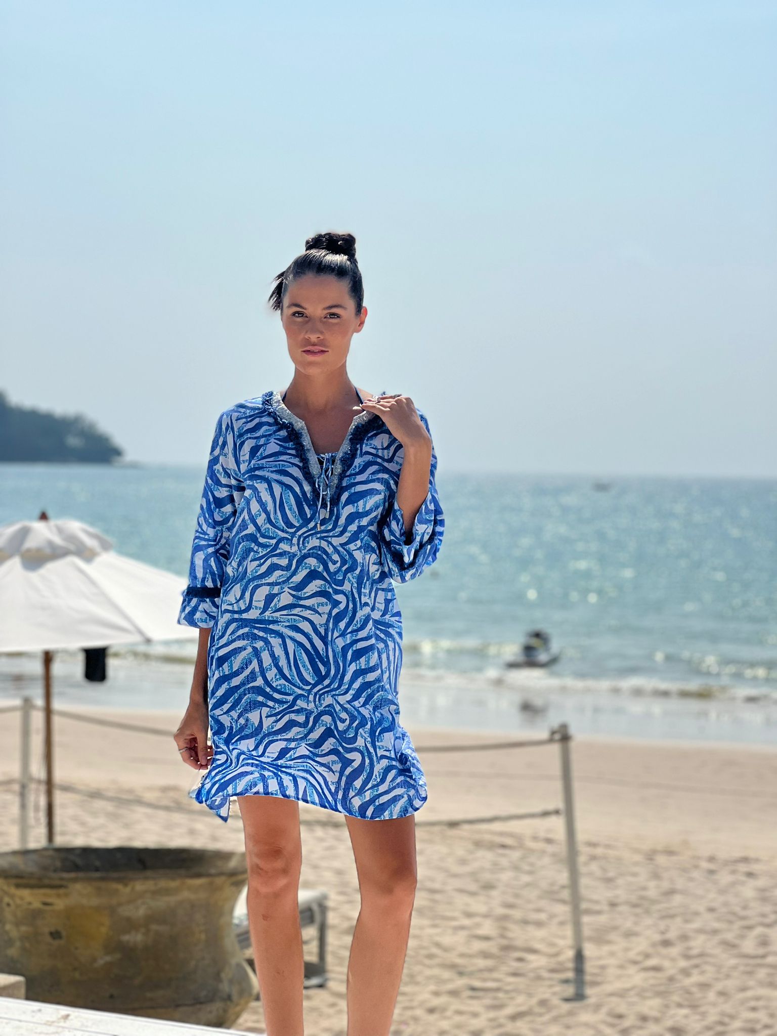 Zebranna Greta Dress - Resort Collection