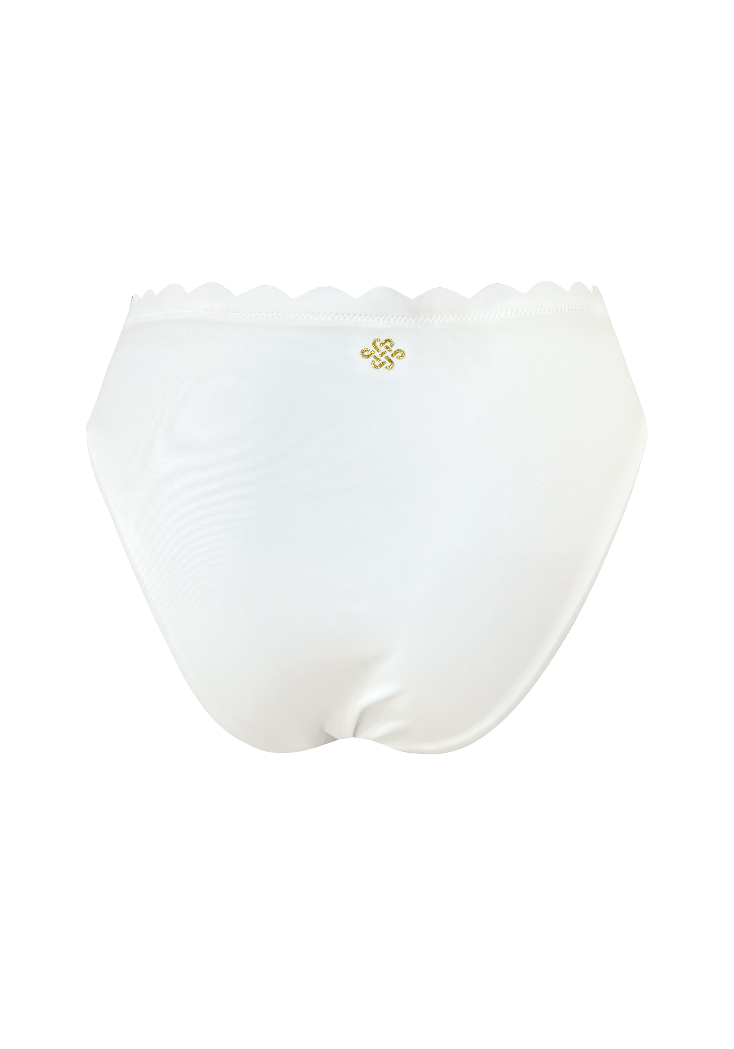 Venus White Mid Rise Bottom