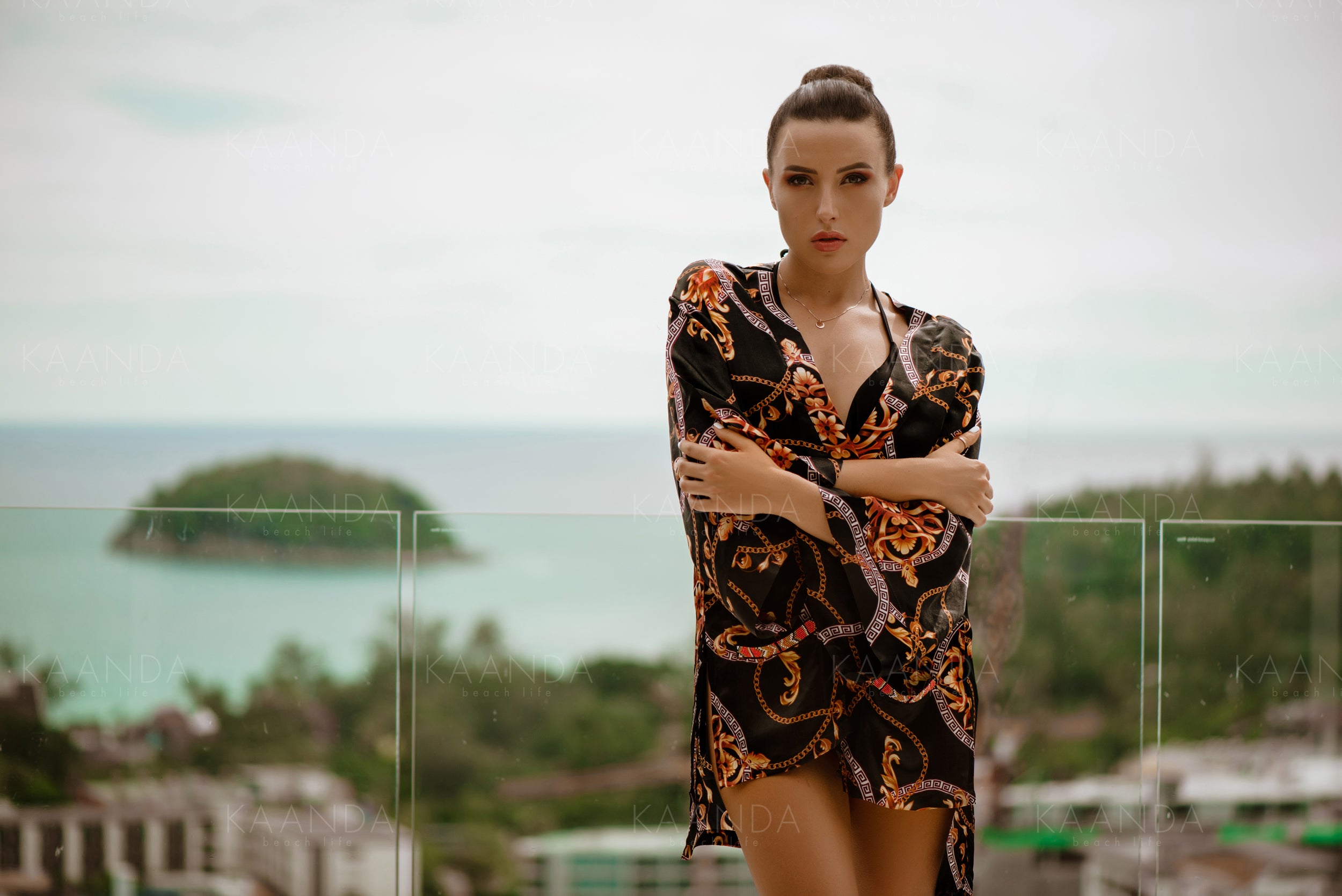 Baroque - Kimono i satäng