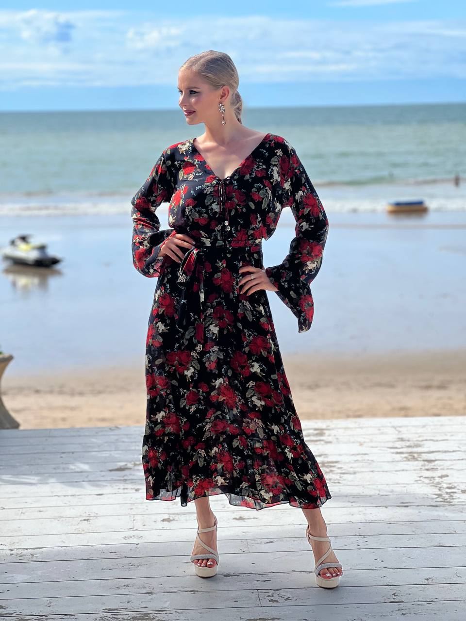 Black Rose Maggy Klänning