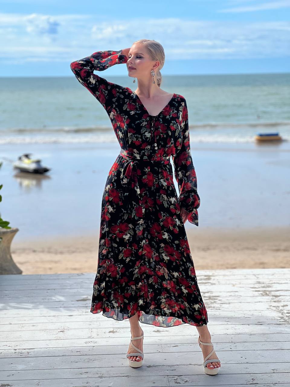 Black Rose Maggy Klänning