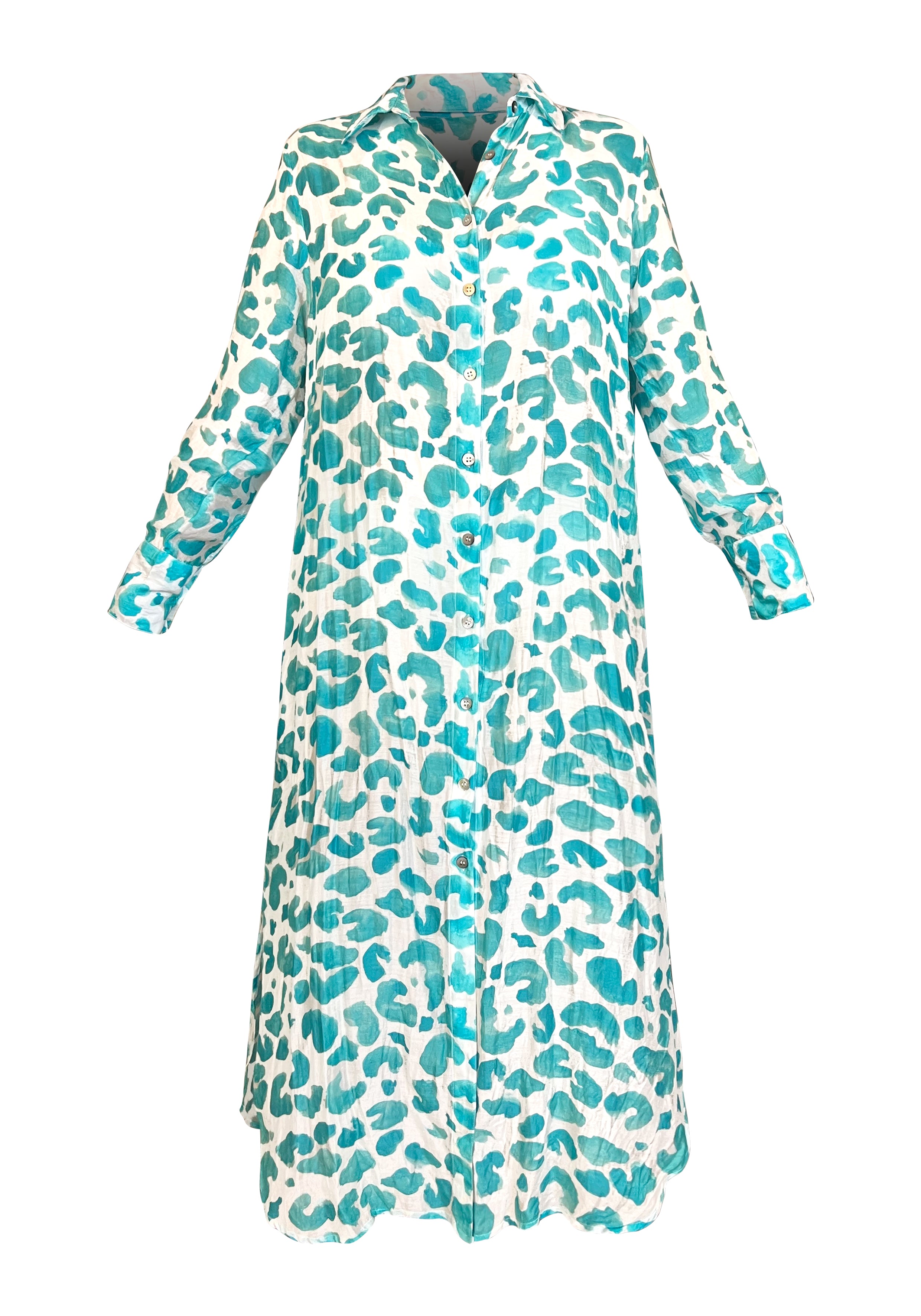 Leo Amalfi Shirt Dress - Resort Collection