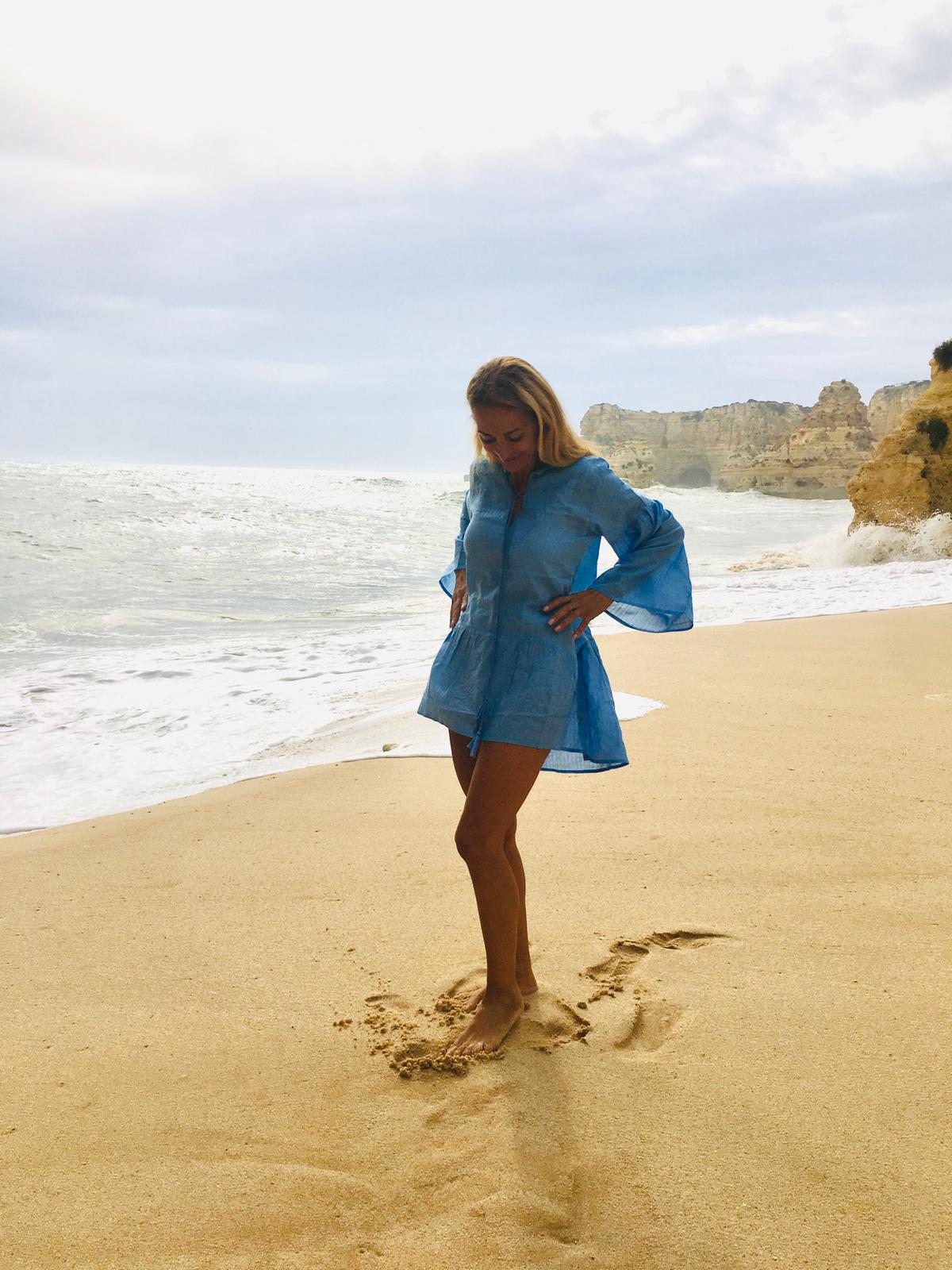 Emma Tunika Blue- Resort Collection