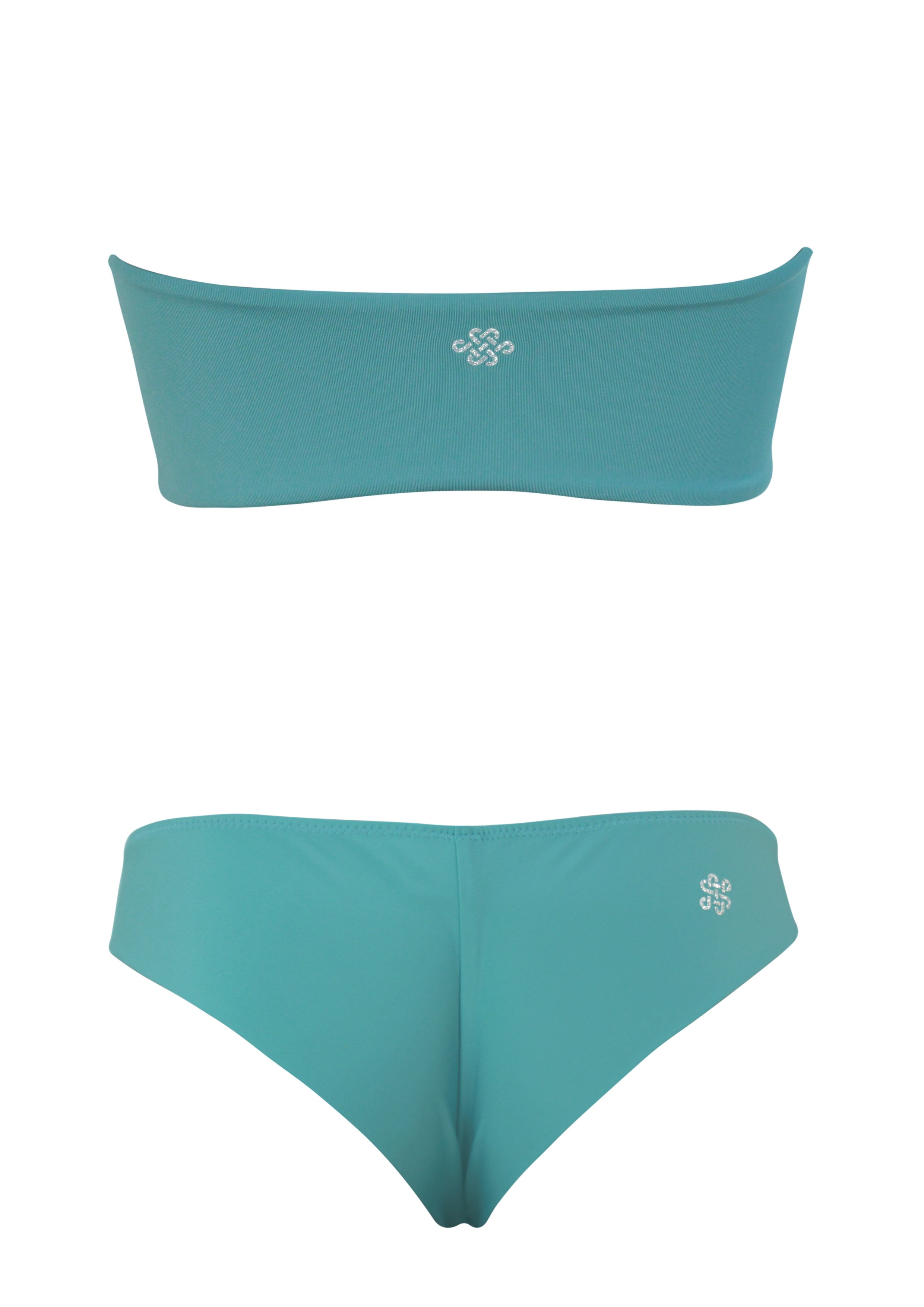 Green Bandeau Tube Top