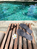 FlipFlop med LoveKnot MurBrun - Resort Collection