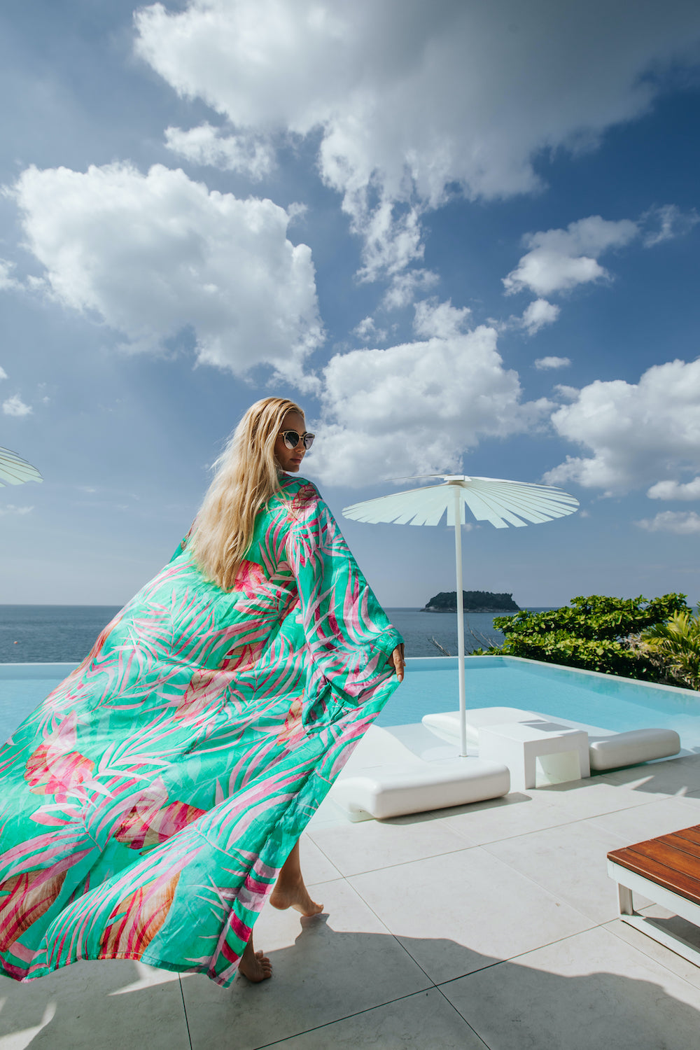 Frisko Long Kimono - Resort Collection