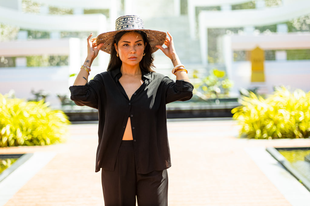 Minnie Black Pant- Resort Collection