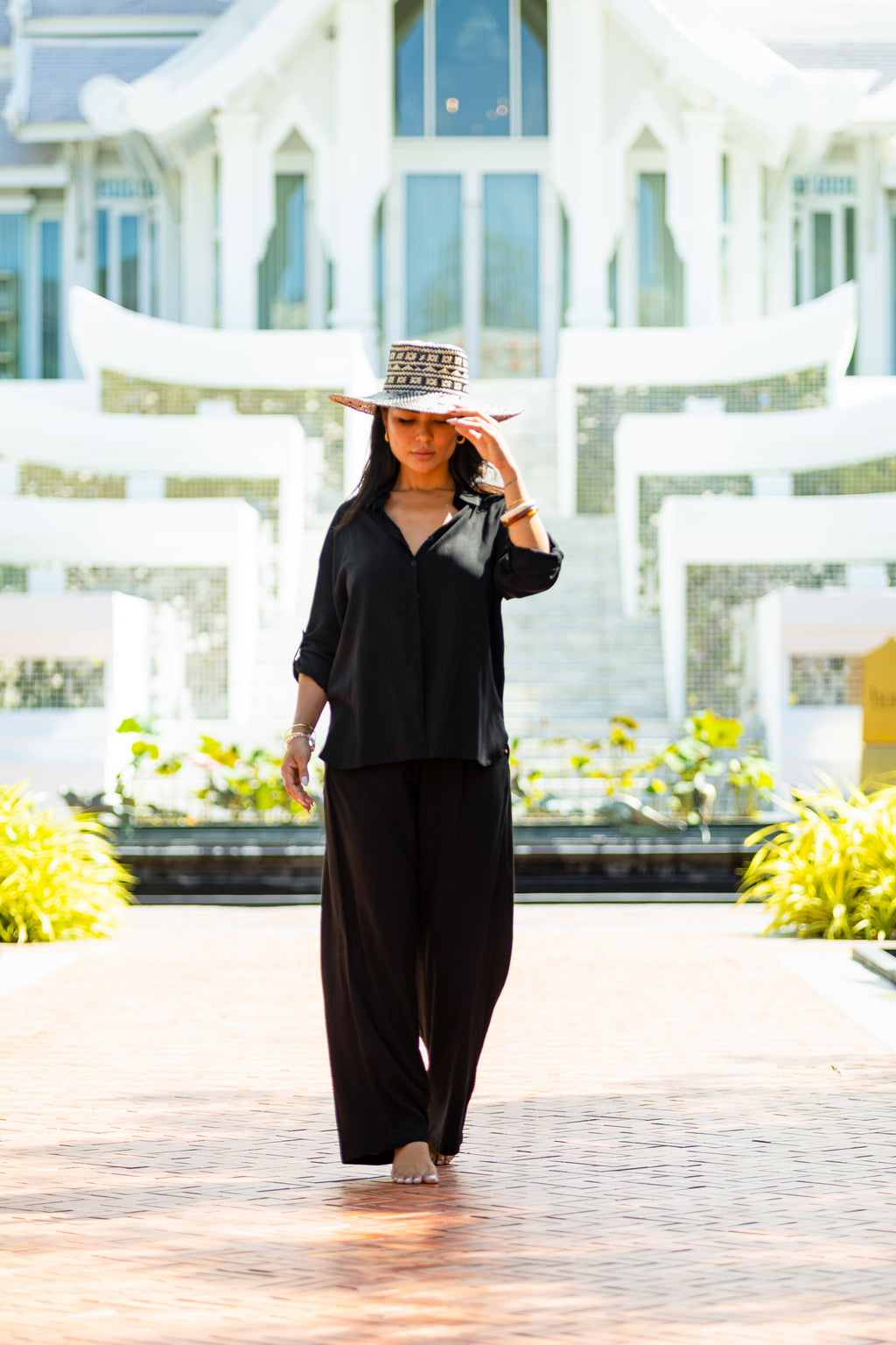 Minnie Black Pant- Resort Collection