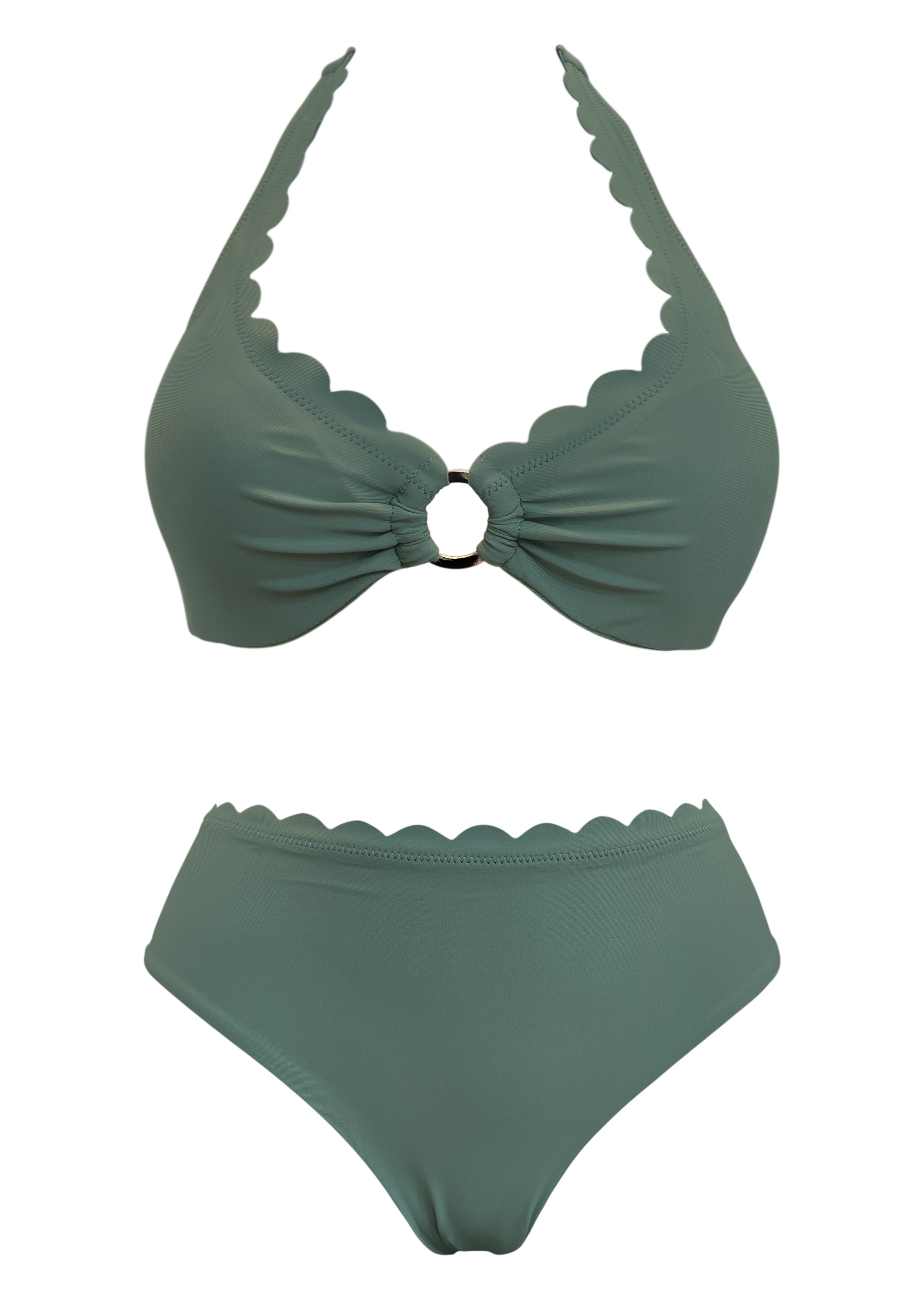 Venus Oliv Mid Rise Bottom