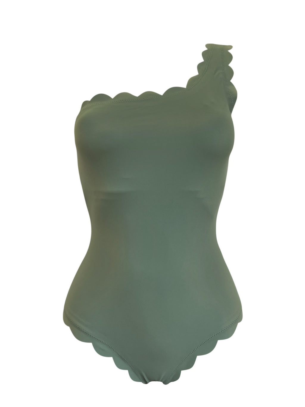 Venus Olive One shoulder Onepiece
