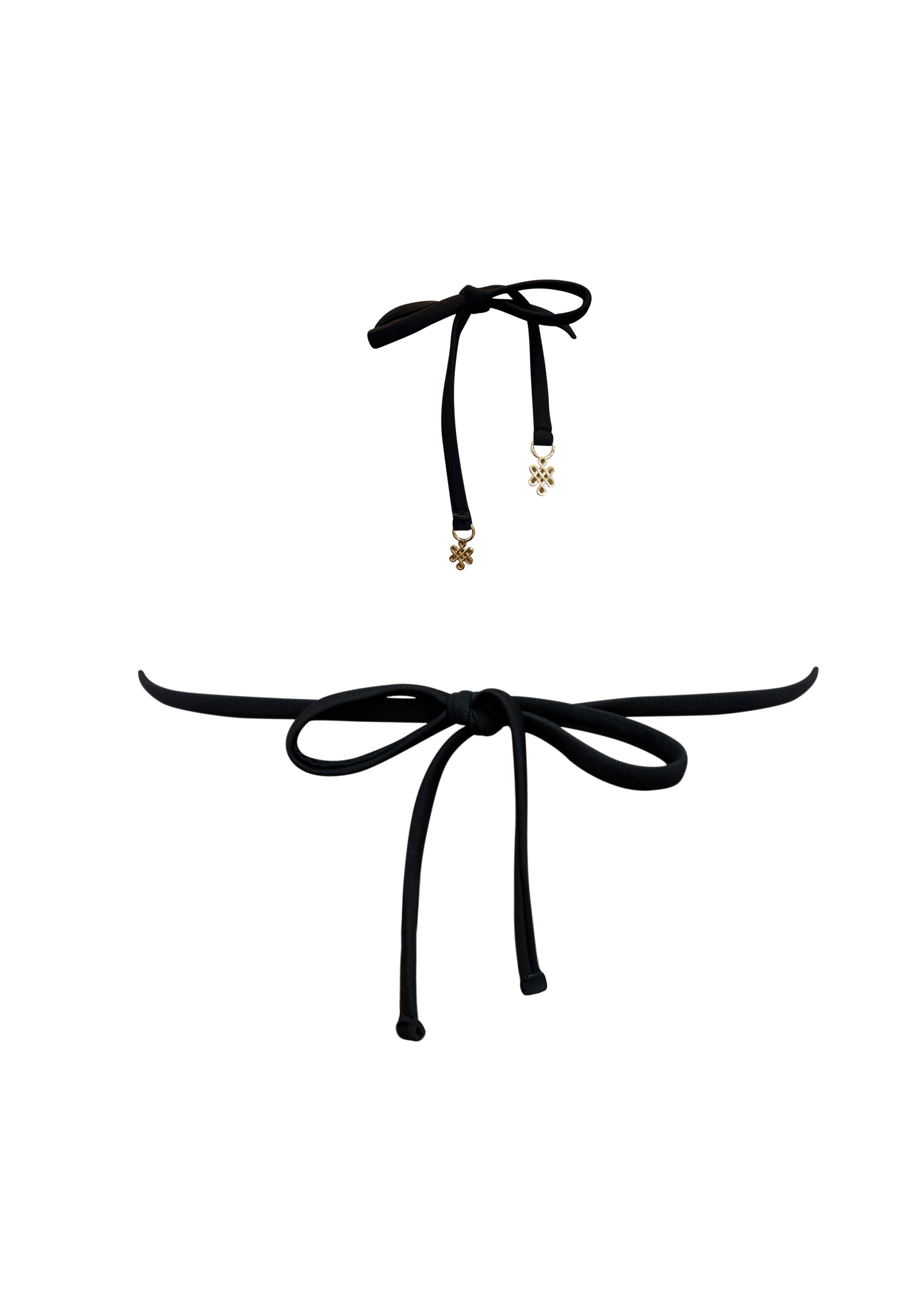 Venus Black Triangel Top