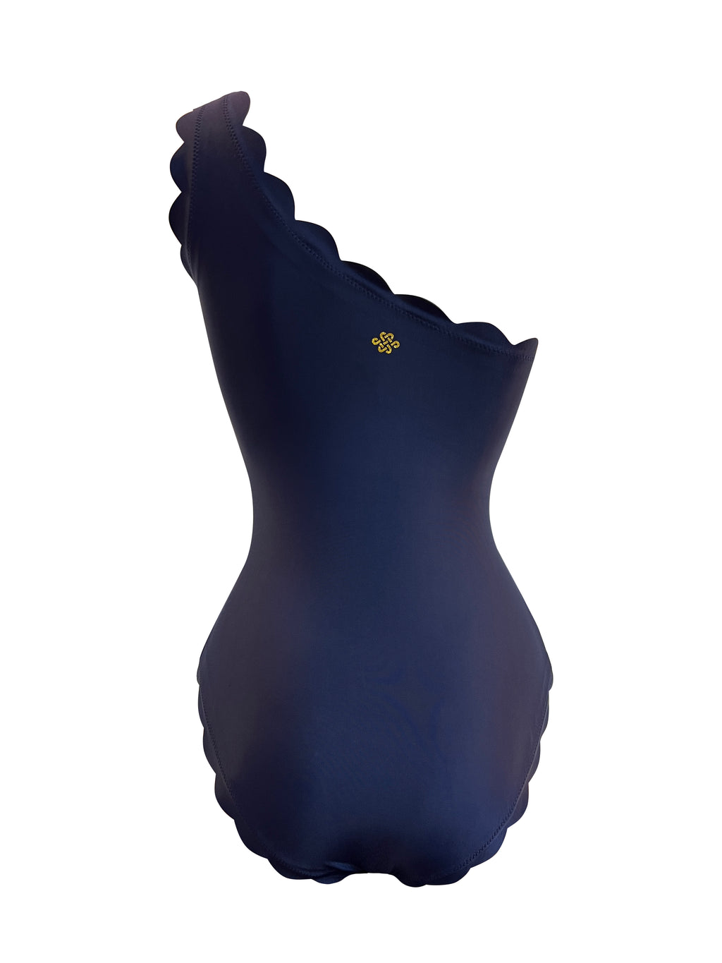 Venus Navy One Shoulder Onepiece