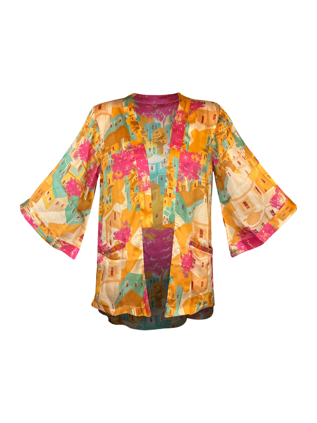 Greek Village Hedda Kimono - Resort Collection